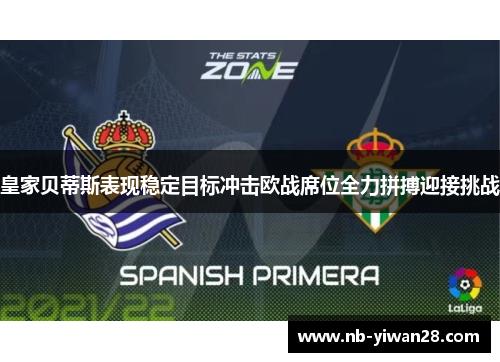 皇家贝蒂斯表现稳定目标冲击欧战席位全力拼搏迎接挑战 皇家贝蒂斯表现稳定目标冲击欧战席位全力拼搏迎接挑战